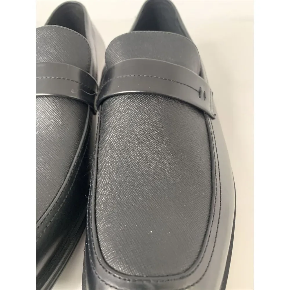 Kenneth Cole New York Dress Shoe Black Sz 8 22694 Slip On‎ Loafer